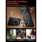 Θήκη SUPCASE UB GRIP PRO MAG MAGSAFE 360 με HD Προστασία οθόνης/βάση στήριξης/δακτυλίδι για APPLE iPhone 17 PRO MAX 6.9 5G 2025 - ΜΑΥΡΟ