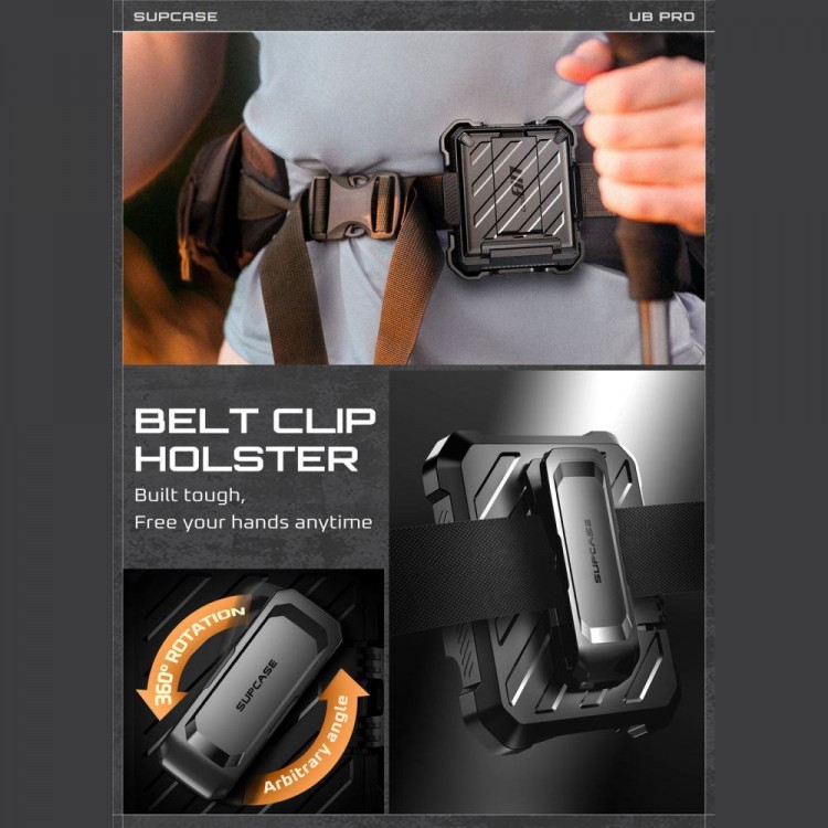 Θήκη SUPCASE UNICORN BEETLE PRO για Samsung Galaxy Z FLIP 7 5G 2025 - ΜΑΥΡΟ