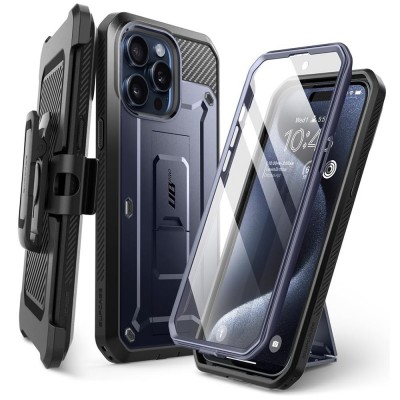 Θήκη SUPCASE UNICORN BEETLE PRO για Apple IPHONE 15 PRO MAX 6.7 2023 - ΜΠΛΕ Mountain