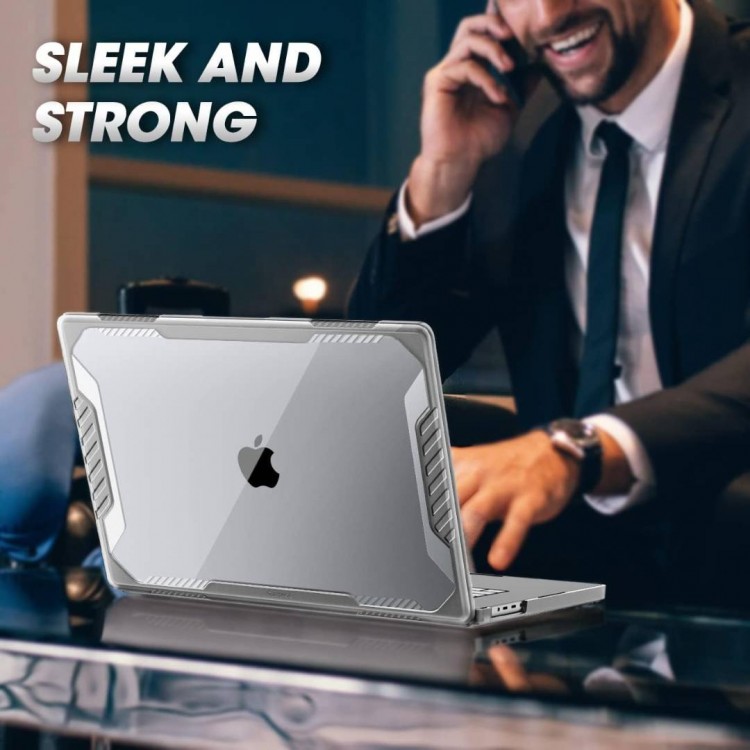 Θήκη SUPCASE UNICORN BEETLE PRO για Apple MACBOOK PRO 14 2021-2024 (M4/M3/M2/M1 Pro/Max) - ΔΙΑΦΑΝΟ