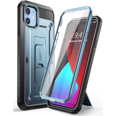 Θήκη SUPCASE UNICORN BEETLE PRO για Apple IPHONE 12 MINI 5.4 6.1 2020 - TILT ΜΠΛΕ