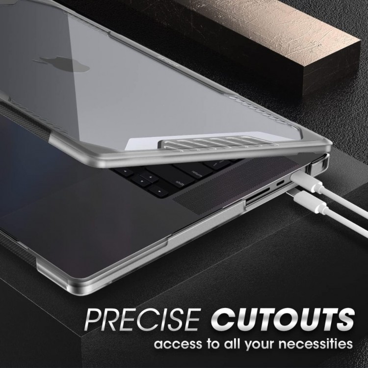 Θήκη SUPCASE UNICORN BEETLE PRO για Apple MACBOOK PRO 14 2021-2024 (M4/M3/M2/M1 Pro/Max) - ΔΙΑΦΑΝΟ