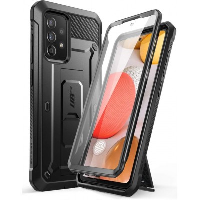 Θήκη SUPCASE UNICORN BEETLE PRO για SAMSUNG GALAXY A52 LTE/5G 2021 με ΠΡΟΣΤΑΣΙΑ ΟΘΟΝΗΣ 5Η - MAYΡΗ