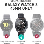 Θήκη SUPCASE UNICORN BEETLE PRO Rugged with Wristband για SAMSUNG GALAXY WATCH 3 45 mm 2020 EDT - ΜΑΥΡΟ