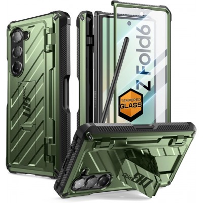 Θήκη SUPCASE UNICORN BEETLE PRO PEN edition για Samsung GALAXY Z FOLD 6 2024 - GULDAN ΠΡΑΣΙΝΟ ΧΑΚΙ