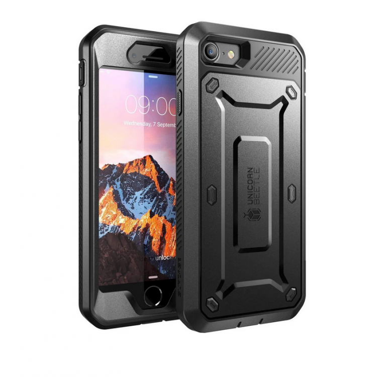 Θήκη SUPCASE UNICORN BEETLE PRO για Apple IPHONE 7 / 8 / SE 2020 / 2022 - ΜΑΥΡΟ