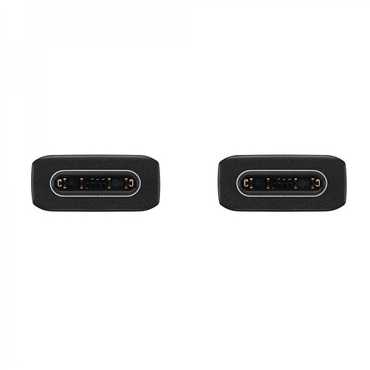 Samsung Γνήσιο καλώδιο USB-C - USB-C, 25W 3A 1.8M - ΜΑΥΡΟ - BULK -  EP-DW767JBE