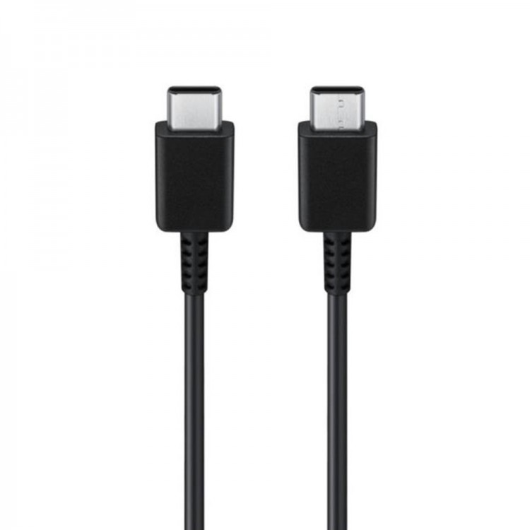 Samsung Γνήσιο καλώδιο USB-C - USB-C, 25W 3A 1.8M - ΜΑΥΡΟ - BULK -  EP-DW767JBE