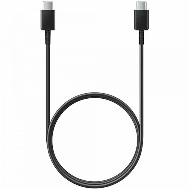Samsung Γνήσιο καλώδιο USB-C - USB-C, 25W 3A 1.8M - ΜΑΥΡΟ - BULK -  EP-DW767JBE