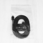 Samsung Γνήσιο καλώδιο USB-C - USB-C, 25W 3A 1.8M - ΜΑΥΡΟ - BULK -  EP-DW767JBE