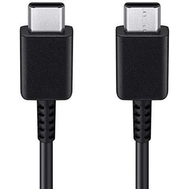Samsung Γνήσιο καλώδιο USB-C σε USB-C , 1M - ΜΑΥΡΟ - BULK - EP-DA905BBE