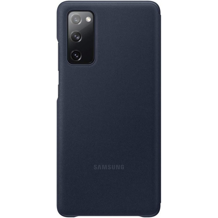  Θήκη Samsung OFFICIAL Clear View Cover για Samsung Galaxy S20 FE EF-ZG780 - NAVY ΜΠΛΕ - EF-ZG780CNEGEW