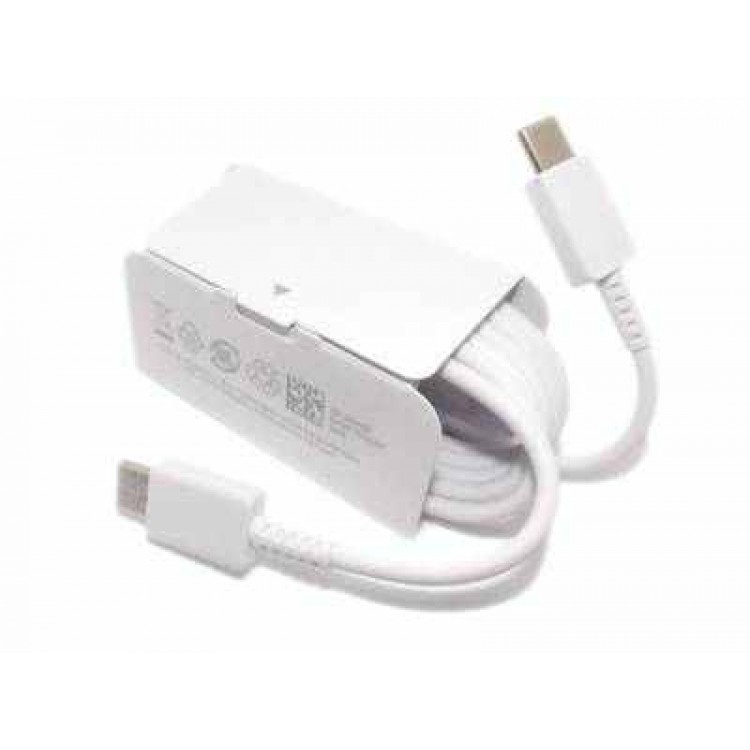 Samsung Γνήσιο καλώδιο USB-C σε USB-C , 1M - ΛΕΥΚΟ - BULK - EP-DN980