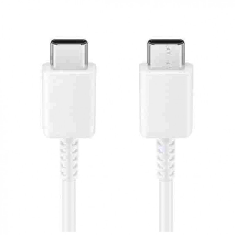 Samsung Γνήσιο καλώδιο USB-C σε USB-C , 1M - ΛΕΥΚΟ - EP-DA905BWE