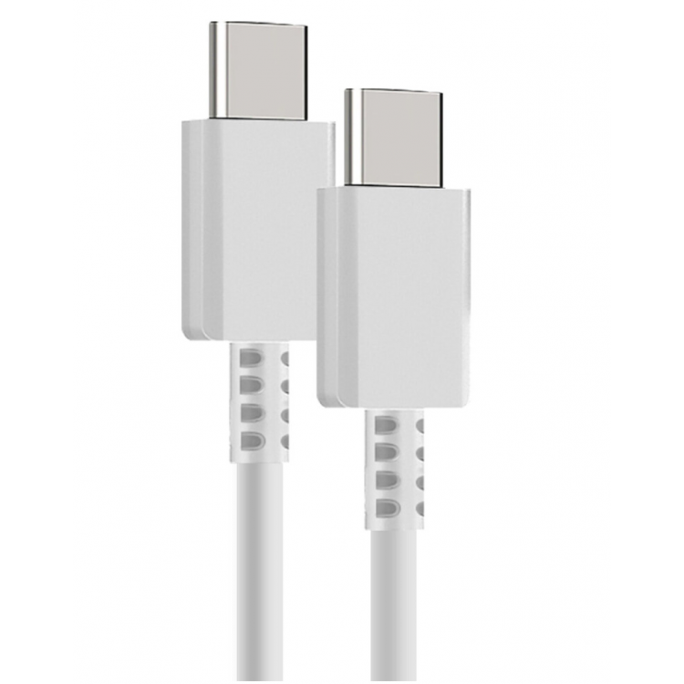 Samsung Γνήσιο καλώδιο USB-C σε USB-C , 1M - ΛΕΥΚΟ - BULK - EP-DN980