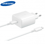 SAMSUNG EP-TA845 PD 45W, 4.05A, Ταχυ-Φορτιστής οικιακός με καλώδιο TYPE-C DW767JWE - ΛΕΥΚΟ - GP-PTU022DYGWQ/GP-TOU021RFCWW