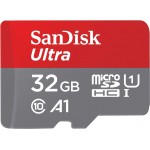 SanDisk Ultra 32GB 120MB/s + SD Adapter with A1 app performance up to 120 MB/s, Class 10, U1 - SDSQUA4-032G-GN6MA