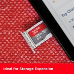 SanDisk Ultra microSDXC 128GB + SD Adapter 140MB/s  A1 Class 10 UHS-I - SDSQUAB-128G-GN6MA