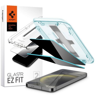 Spigen SGP Γυαλί προστασίας ALM GLAS.tR SLIM FC PRIVACY για SAMSUNG GALAXY S24+ PLUS 5G 2024 , 2 TEM - ΔΙΑΦΑΝΟ - AGL07626