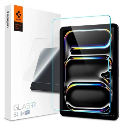 Spigen SGP Γυαλί προστασίας GLAS.tR SLIM για APPLE iPad PRO 11 5th Gen. 2024 - AGL07787 - ΔΙΑΦΑΝΟ 