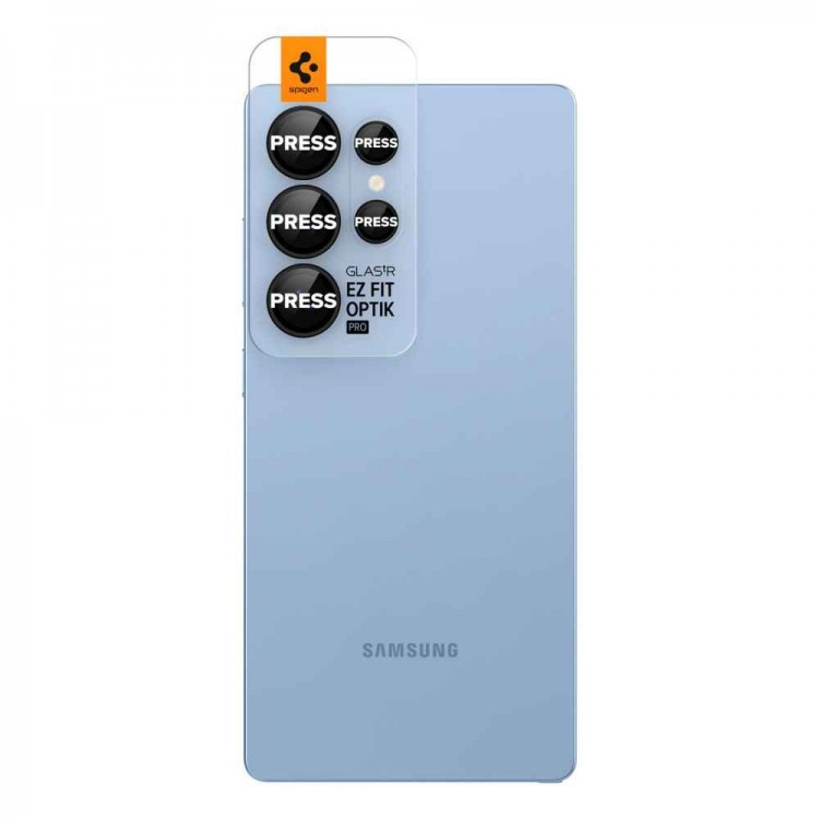 SPIGEN SGP OPTIK.TR EZ FIT CAMERA PROTECTOR Γυαλί προστασίας ΦΑΚΩΝ για CAMERA LENS Samsung GALAXY S25 ULTRA 5G 2025 - ΜΑΥΡΟ - AGL09084 - 2-TEM