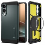Θήκη SPIGEN SGP Tough Armor MagSafe για Samsung Galaxy S25 EDGE 5G 2025 - ABYSS ΠΡΑΣΙΝΟ - ACS09424