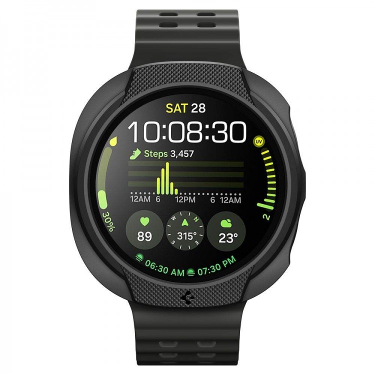 Θήκη Spigen SGP LIQUID AIR για Samsung Galaxy WATCH 8 44MM 2025 - ACS09839 - ΜΑΥΡΟ