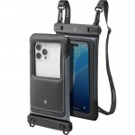 Spigen SGP Velo A611P Universal Αδιάβροχη FLOAT θήκη τηλεφώνου 7", 2 ΤΕΜ - ΜΑΥΡΟ - ACS09348