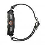 Spigen SGP BAND FIT LITE Υφασμάτινο Λουράκι για SAMSUNG GALAXY WATCH 8 / CLASSIC (40 / 44 / 46 MM) - ΜΑΥΡΟ - AMP10117