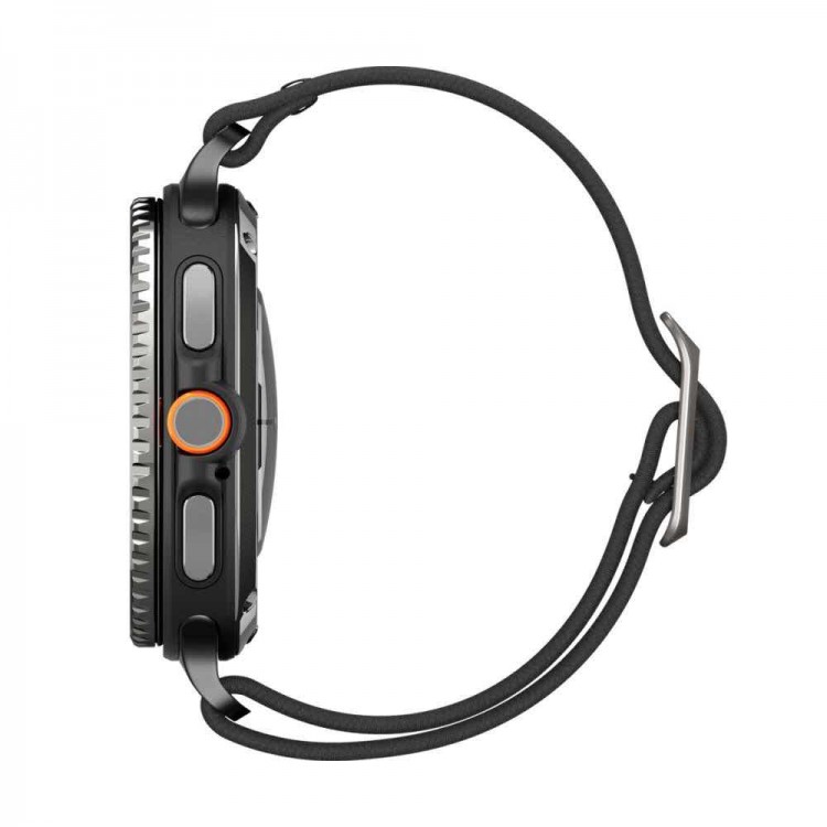 Spigen SGP BAND FIT LITE Υφασμάτινο Λουράκι για SAMSUNG GALAXY WATCH 8 / CLASSIC (40 / 44 / 46 MM) - ΜΑΥΡΟ - AMP10117