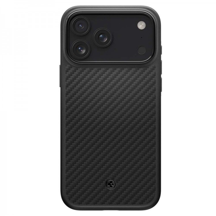 Θήκη Spigen SGP ENZO ARAMID ”T” MagFit MagSafe Kevlar 1500D για Apple iPhone 17 PRO 6.3 2025 - MATTE ΜΑΥΡΟ - ACS09959