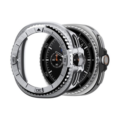 Θήκη Spigen SGP BEZEL TUNE PRO PILOT με δακτυλίδι στεφάνης για SAMSUNG GALAXY WATCH 8 CLASSIC (46 MM) - ΑΣΗΜΙ - ACS10017