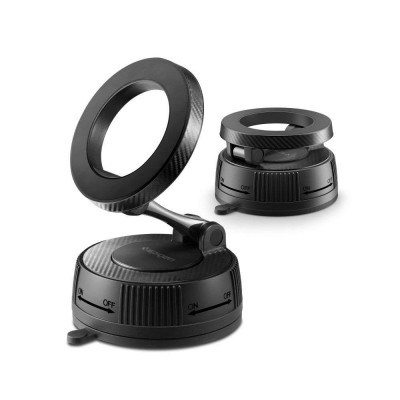Spigen SGP MFT36 VACUUMLOCK Μαγνητική MagSafe Βάση αυτοκινήτου Dashboard για SMARTPHONES - ΜΑΥΡΟ - ACP11172