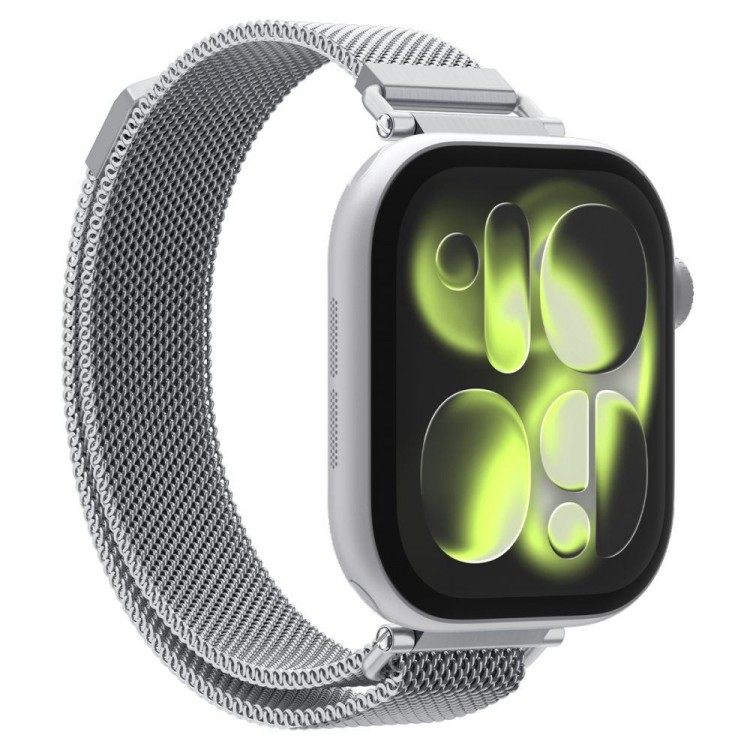 Spigen SGP Metal BAND Λουράκι Stainless Steel για Apple Watch series 42mm/41mm/40mm - ΑΣΗΜΙ - AMP10498