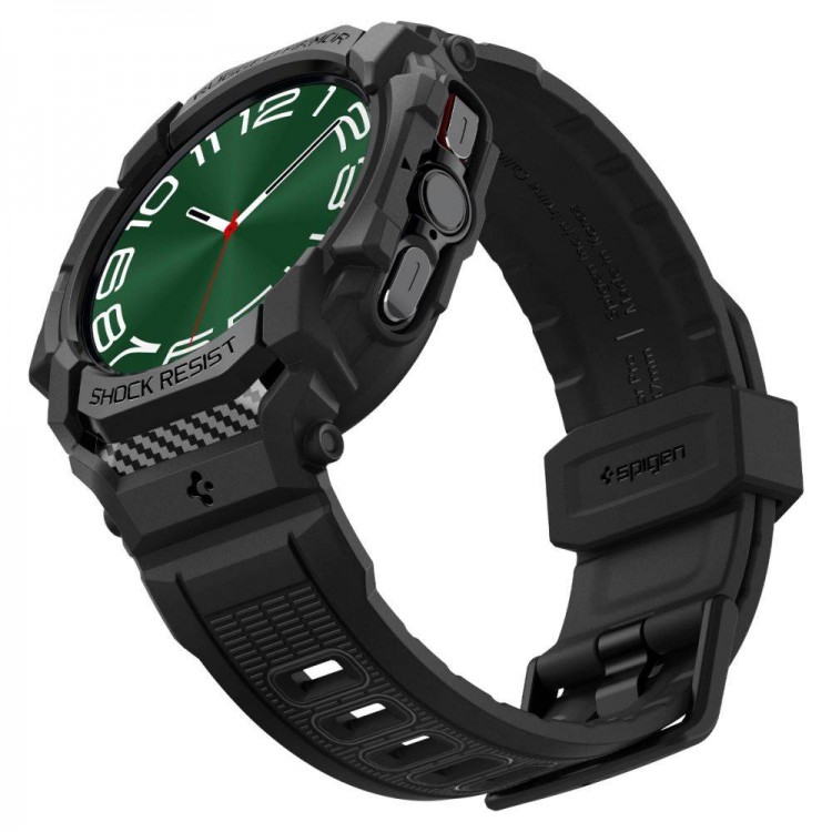 Θήκη Spigen SGP Rugged Armor PRO για Samsung GALAXY WATCH ULTRA - 47MM - ΜΑΥΡΟ - ACS08427