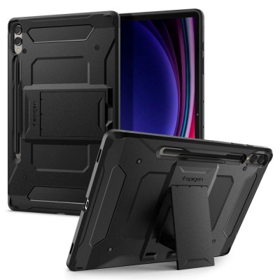 Θήκη Spigen SGP TOUGH ARMOR PRO για SAMSUNG GALAXY TAB S9+ PLUS 2023 12.4 X810 / X816B  - ACS06835 - ΜΑΥΡΟ