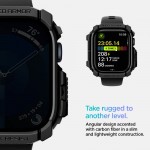 Θήκη Spigen SGP Rugged Armor για Apple Watch SERIES 10 42mm - ΜΑΤ ΜΑΥΡΟ - ACS08585