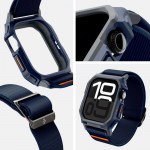 Θήκη Spigen SGP LITE FIT ”PRO” BAND με ΛΟΥΡΑΚΙ για APPLE WATCH SERIES 10 - 46 MM - NAVY ΜΠΛΕ - ACS08925