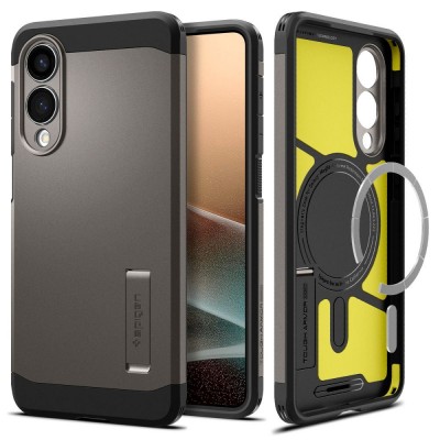 Θήκη SPIGEN SGP Tough Armor MagSafe για Samsung Galaxy S25 EDGE 5G 2025 - ΓΡΑΦΙΤΗΣ - ACS09423