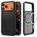 Θήκη Spigen SGP ENZO ARAMID ”T” MagFit MagSafe Kevlar 1500D για Apple iPhone 17 PRO 6.3 2025 - MATTE ΜΑΥΡΟ - ACS09959