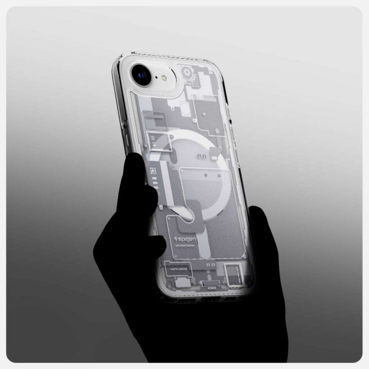 Θήκη Spigen SGP Ultra Hybrid MagSafe για APPLE IPHONE 16e 6.1 2025 - zero one ΛΕΥΚΟ - ACS09142