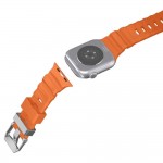 Spigen SGP WBS2 Λουράκι ΣΙΛΙΚΟΝΗΣ για APPLE WATCH SERIES 8 / 9 / 10 / 11 / SE / ULTRA (44 / 45 / 46 / 49 MM) - ΠΟΡΤΟΚΑΛΙ - AMP10509