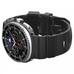Spigen SGP WBS2 Λουράκι ΣΙΛΙΚΟΝΗΣ για SAMSUNG GALAXY WATCH 8 / CLASSIC (40 / 44 / 46 MM) - ΜΑΥΡΟ - AMP10151