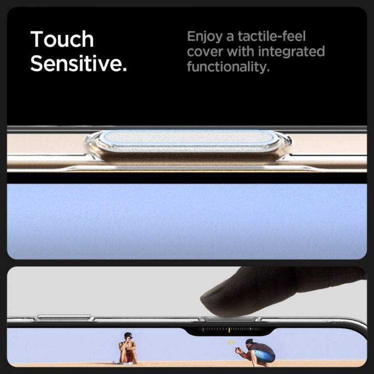 Θήκη SPIGEN SGP Thin Fit "T" MAG MagSafe για Apple iPhone 16 PRO 6.3 5G 2024 - ΔΙΑΦΑΝΟ/ΛΕΥΚΟ - ACS09316