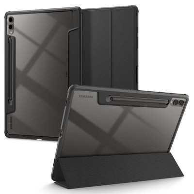 Θήκη Spigen SGP ULTRA HYBRID PRO FOLIO για SAMSUNG GALAXY TAB S9+ PLUS 12.4 X810 / X816B με Υποδοχή Στυλό - ΜΑΥΡΟ - ACS07076