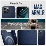 Θήκη Spigen SGP MAG ARMOR για Apple iPhone 14 PRO 6.1 2022 - NAVY ΜΠΛΕ - ACS04990