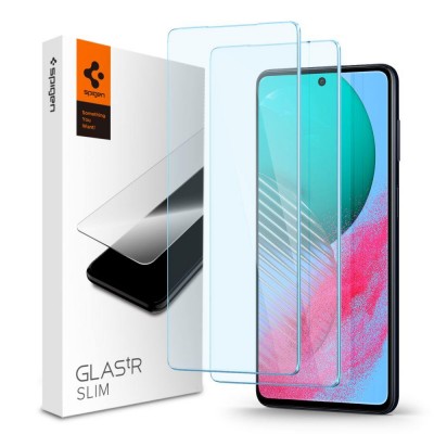 SPIGEN SGP TEMPERED GLASS GLAS.TR SLIM 2-PACK για SAMSUNG GALAXY M54 5G - ΔΙΑΦΑΝΟ - AGL05972