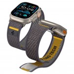 Spigen SGP ATHLEX AIR Band / λουράκι για Apple Watch series Ultra 2/1 49mm, Series 10 46mm και Series 9/8/7/6/5/4/SE 45mm, 44mm - ACTIVE ΓΚΡΙ - AMP09034