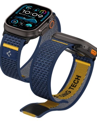 Spigen SGP ATHLEX AIR Band / λουράκι για Apple Watch series Ultra 2/1 49mm, Series 10 46mm και Series 9/8/7/6/5/4/SE 45mm, 44mm - ACTIVE NAVY ΜΠΛΕ - AMP09036