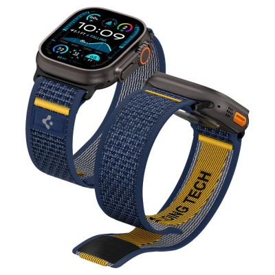 Spigen SGP ATHLEX AIR Band / λουράκι για Apple Watch series Ultra 2/1 49mm, Series 10 46mm και Series 9/8/7/6/5/4/SE 45mm, 44mm - ACTIVE NAVY ΜΠΛΕ - AMP09036